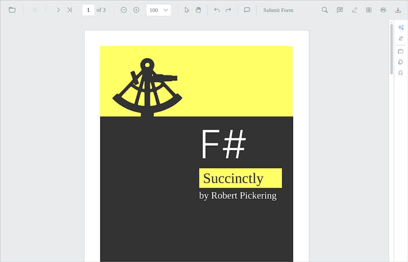 AI-Powered Blazor PDF Viewer overview.