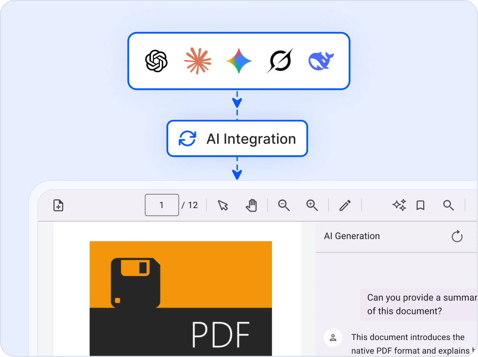 Flexible AI Integration.