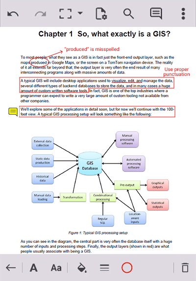 Annotations in .NET MAUI PDF Viewer.