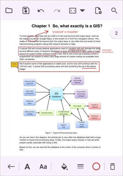 Annotations in .NET MAUI PDF Viewer.