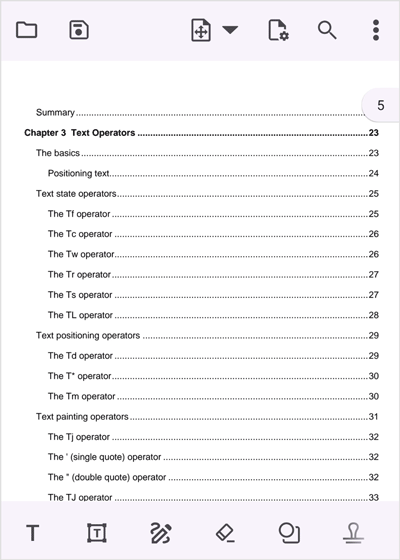 Document link navigation in .NET MAUI PDF Viewer.