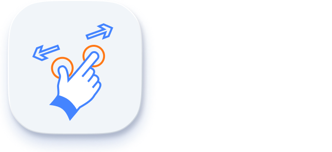 Pinch zoom in .NET MAUI PDF Viewer.