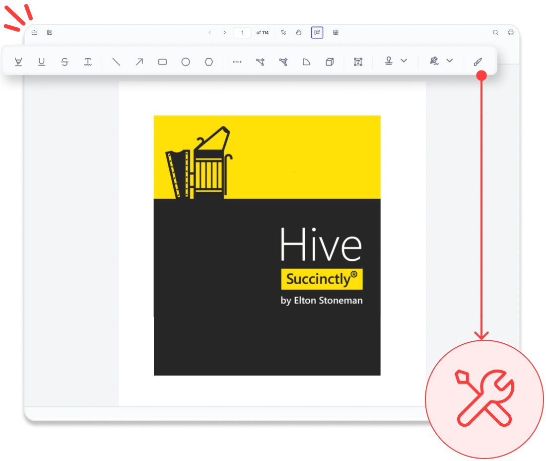 Modify every aspect of your PDF Viewer SDK in React.