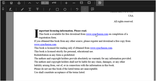 Hyperlink navigation