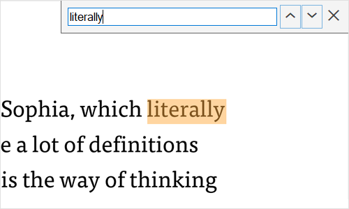 WinForms PDF Viewer Search text