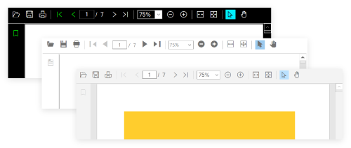 WinForms PDF Viewer Applying themes