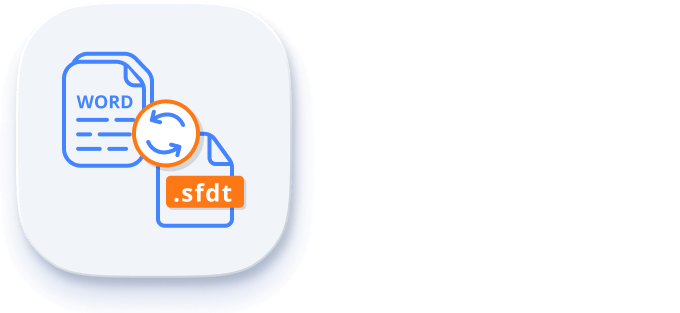 An illustration of Microsoft Word compatibility.