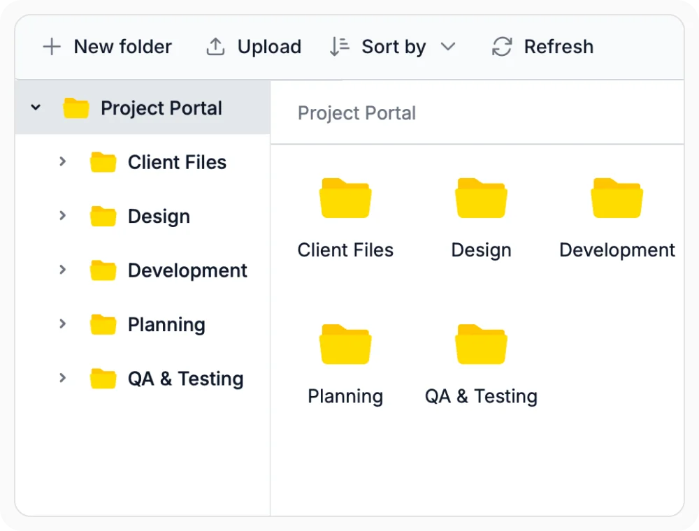React File Manager managing files in cloud storage services Azure Cloud