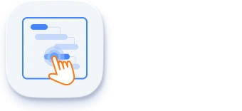 Touch support in React Gantt Chart.