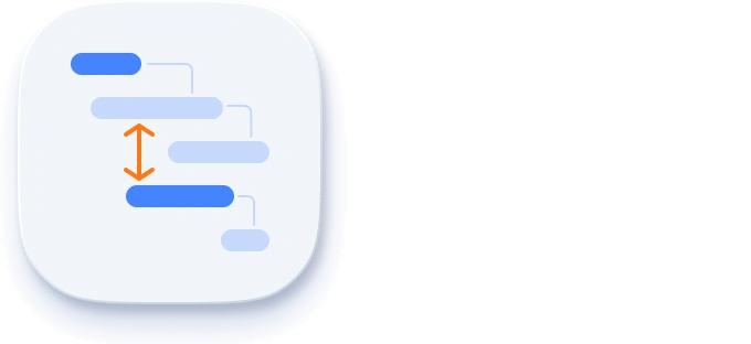 Row height in React Gantt Chart.