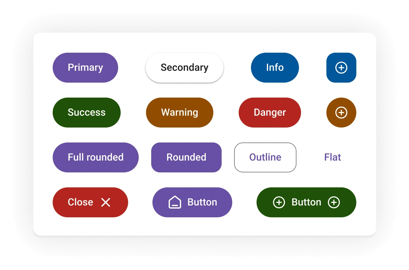 React Button component
