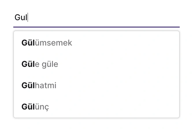 Diacritic-sensitive search in React Autocomplete