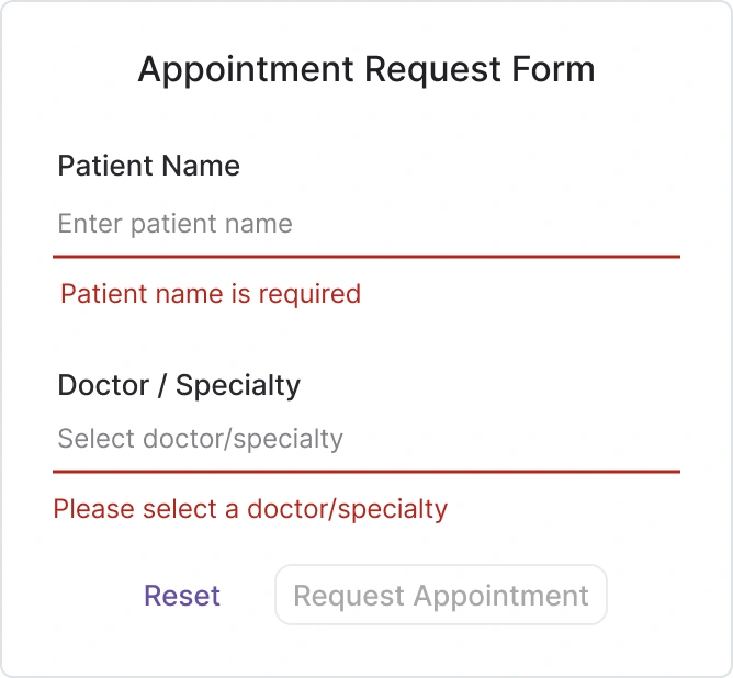 Form support in React Autocomplete