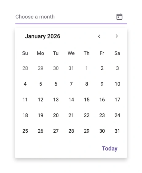 Action buttons in React DatePicker