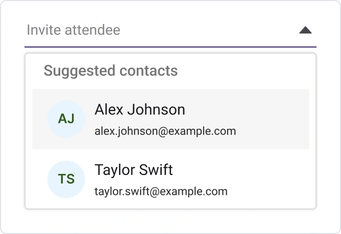 Header template in React Dropdown List