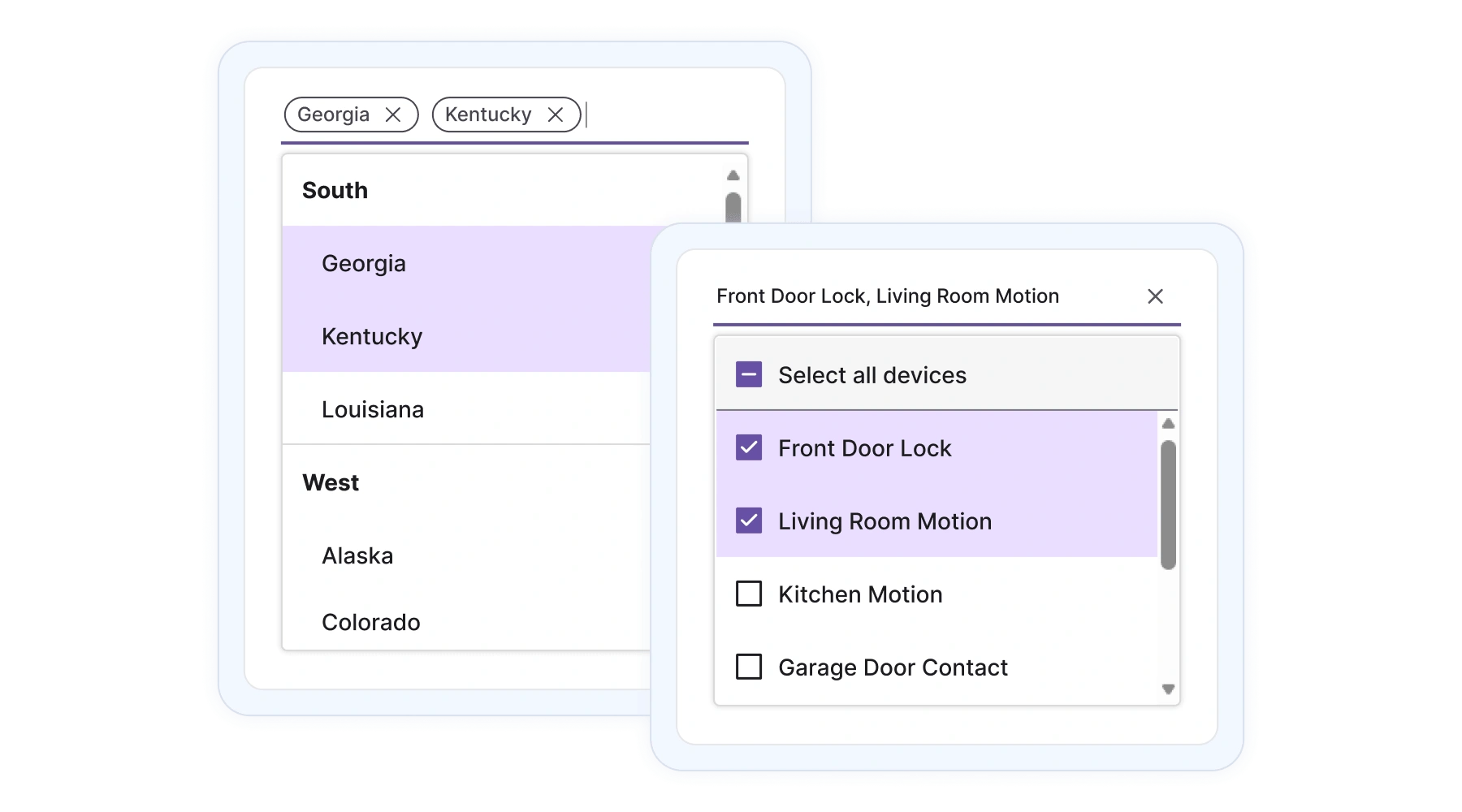 React MultiSelect Dropdown component