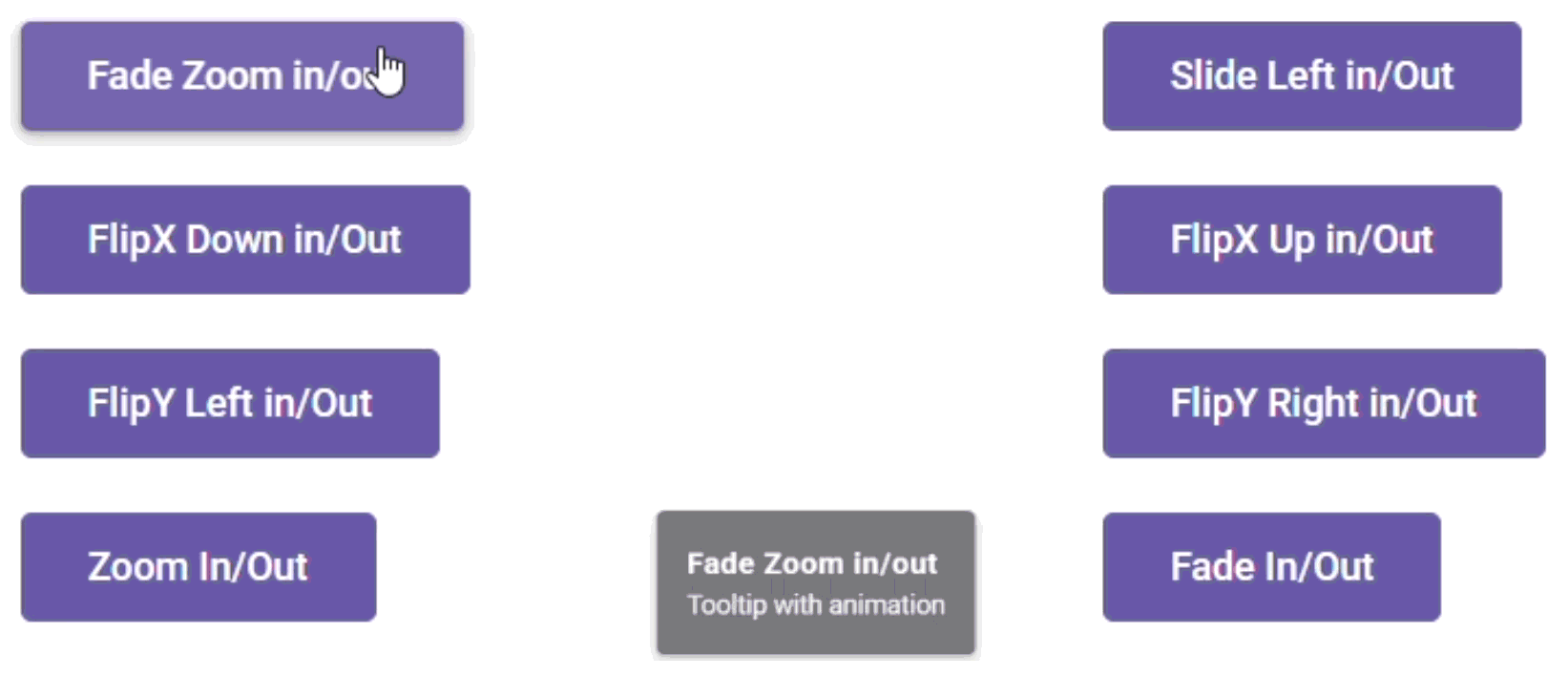 React toast animation