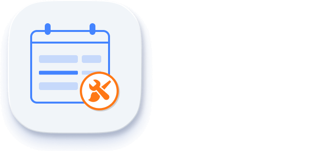 Illustration of event customization with React Scheduler.