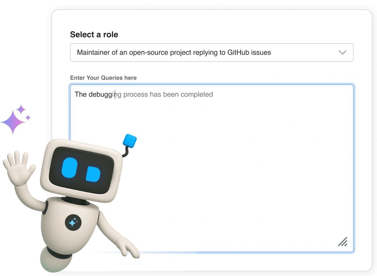 React Smart TextArea banner.