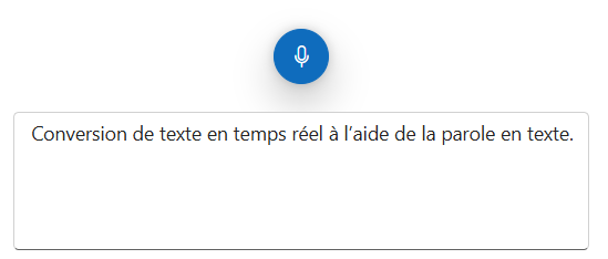 React SpeechToText language.