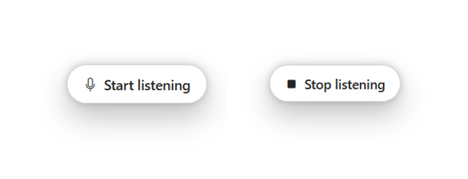 React Speech To Text component.