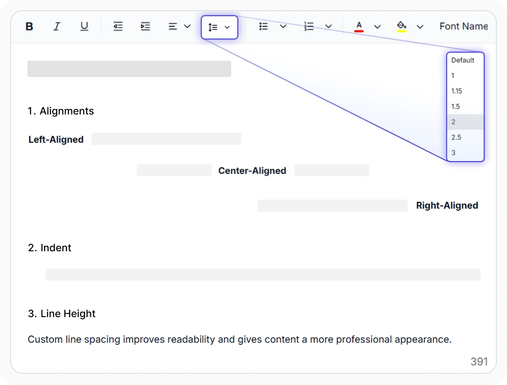 React Rich Text Editor alignment and spacing