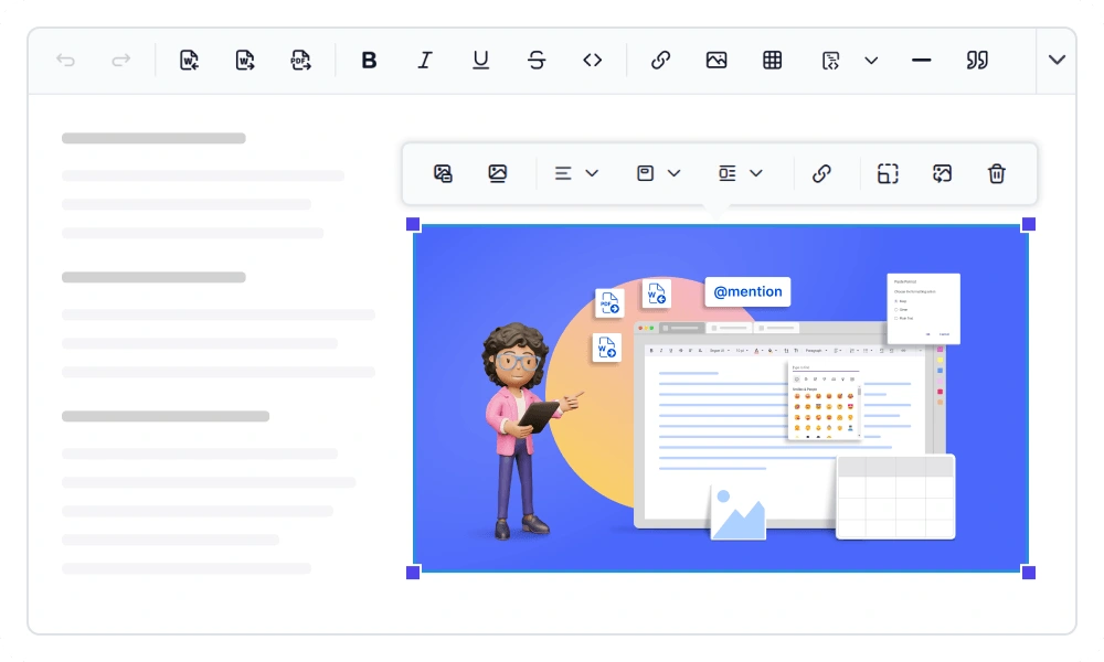 Insert image in React HTML WYSIWYG editor.