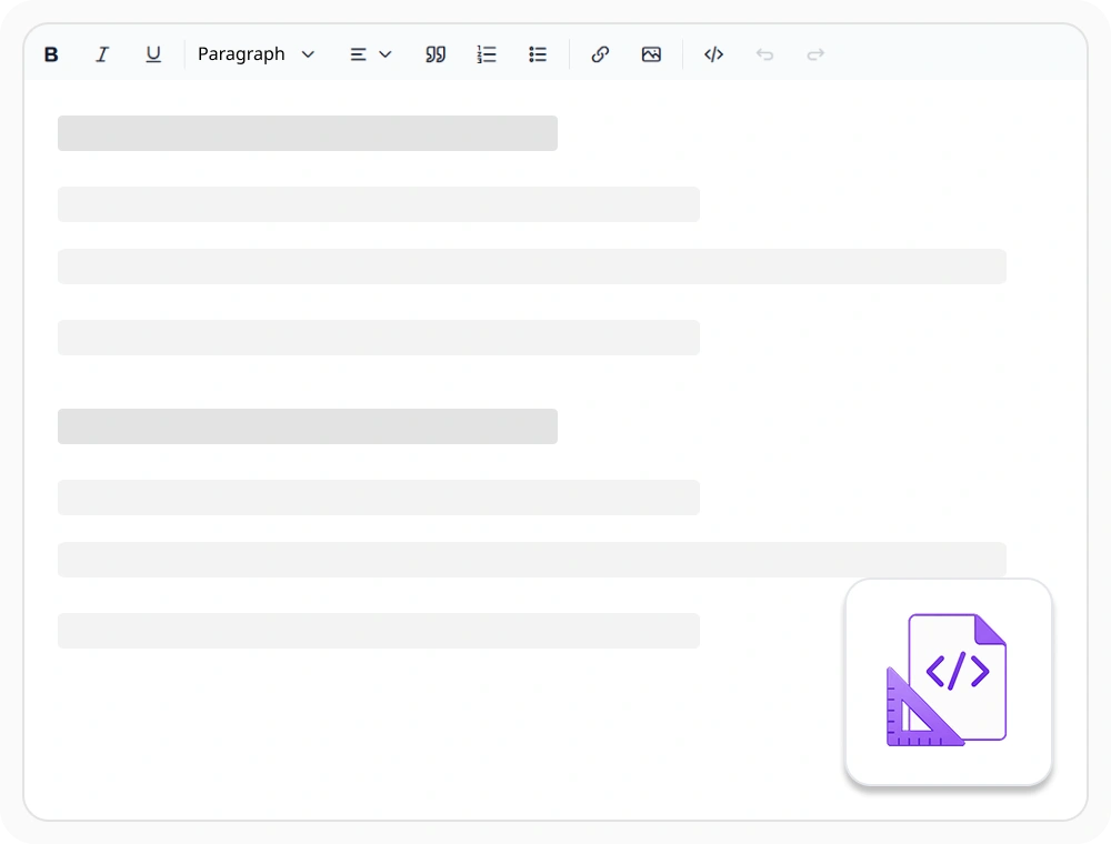 React Rich Text Editor XHTML output