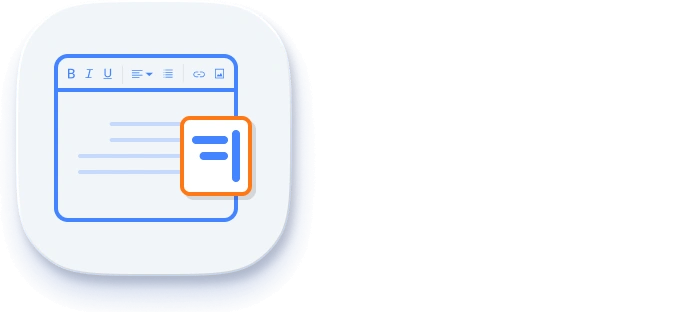 Vue Modern Rich Text Editor RTL support.