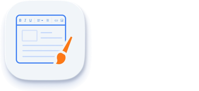 Vue Modern Rich Text Editor with customizable themes.