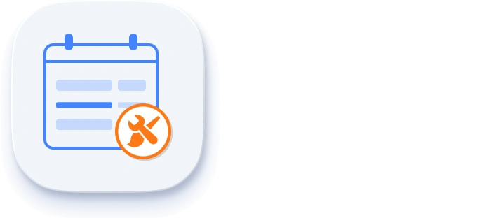 Illustration of event customization with JavaScript Scheduler.
