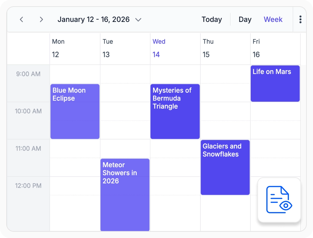 Read only mode protecting events from editing in React Scheduler