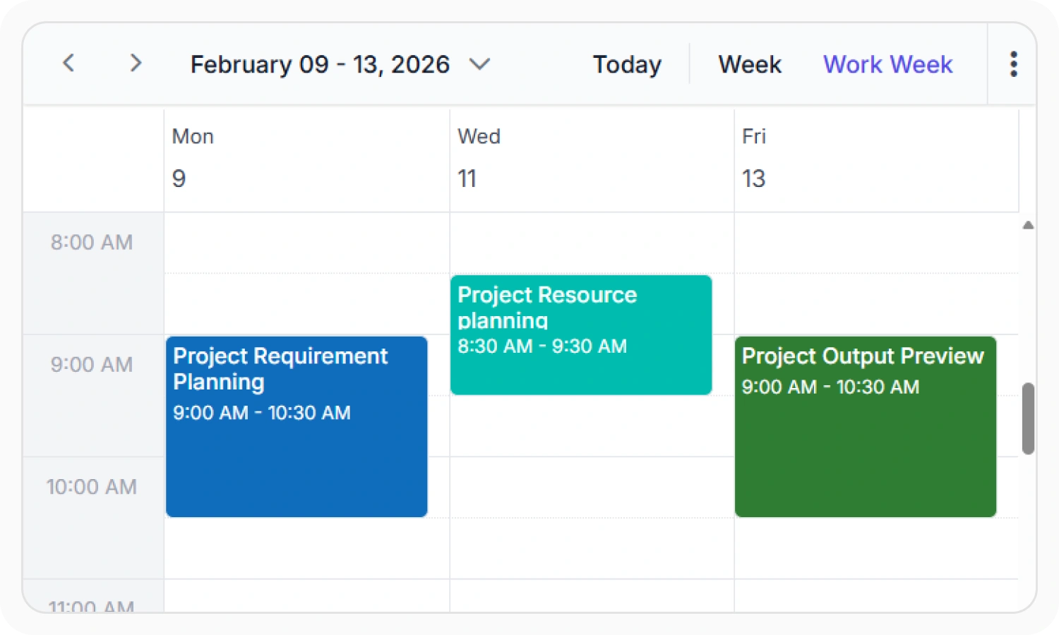 Illustration of working time of React Scheduler.