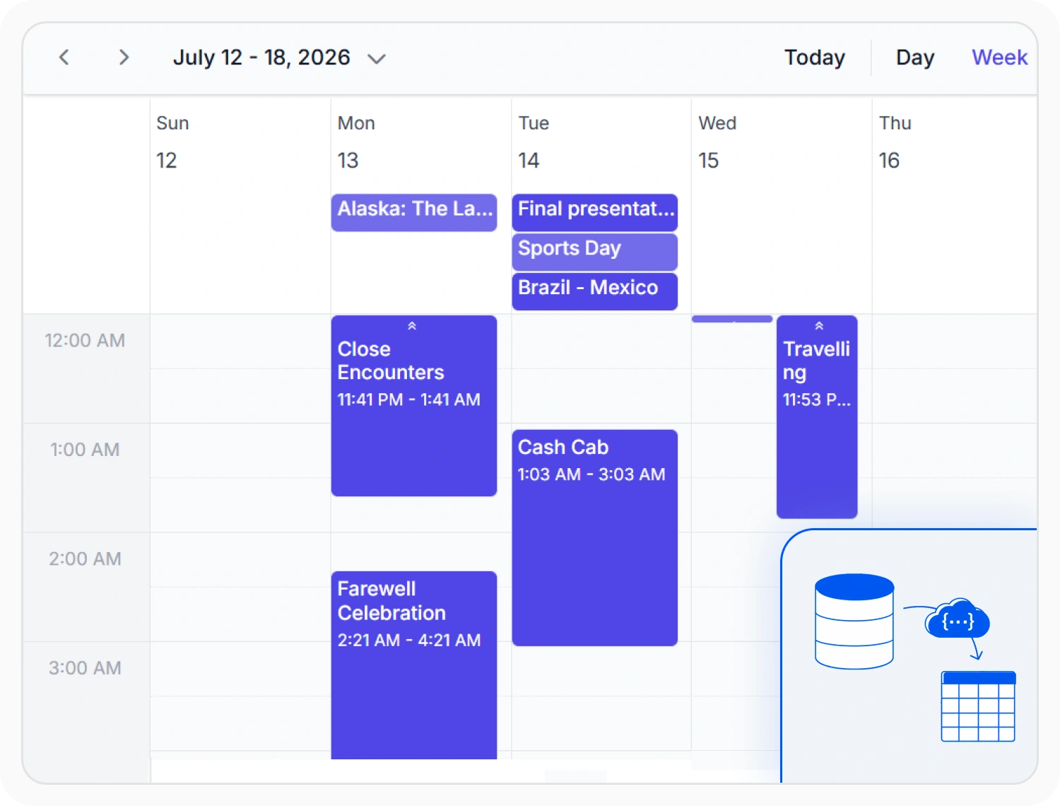 [React Scheduler pulling data from a remote API endpoint]