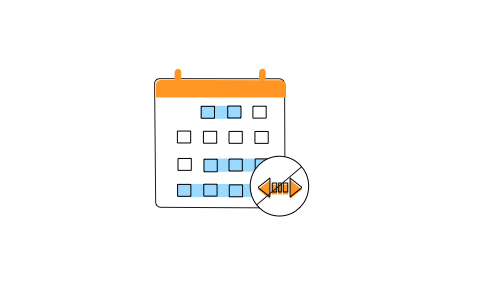 Date restriction support in UWP scheduler