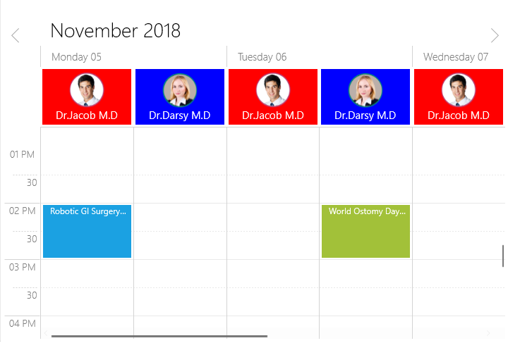 Resource support in UWP Scheduler