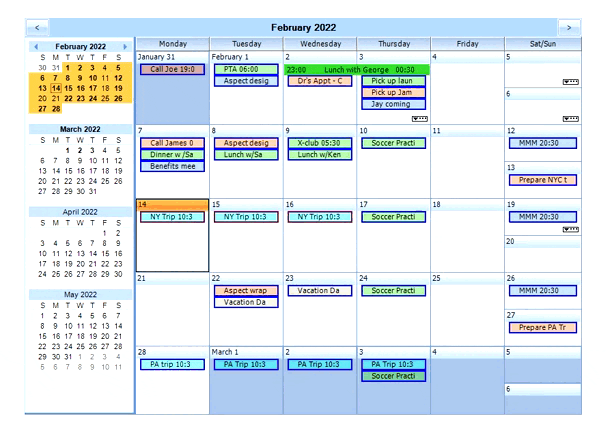 WinForms Scheduler appearance