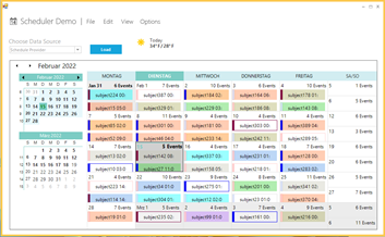 WinForms Scheduler custom culture