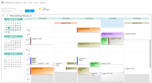 WinForms Scheduler customview