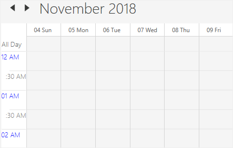 Time label customization in WPF Scheduler