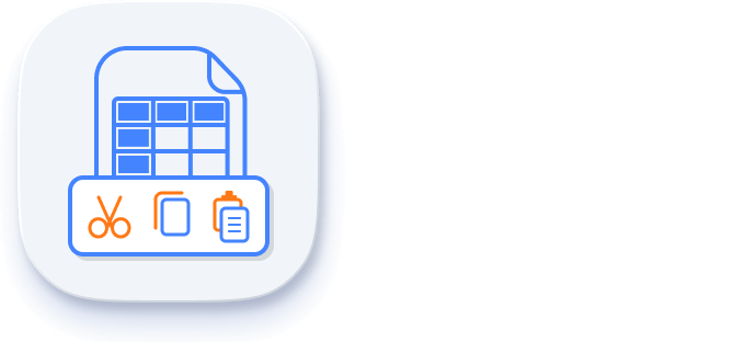 Clipboard operations in Angular Spreadsheet.