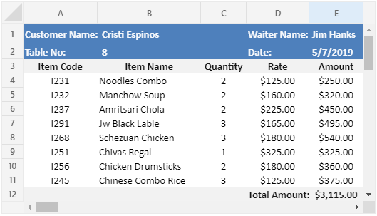 Number formatting in Angular Spreadsheet.