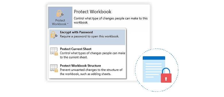 Excel like worksheets protection in WinForms Spreadsheet