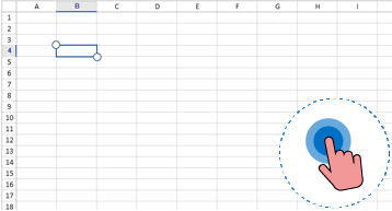 Optimized touch interactions in WinForms Spreadsheet