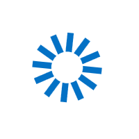 UWP Busy Indicator control showing slice circle animation.