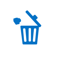 UWP Busy Indicator control showing delete animation.