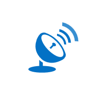 UWP Busy Indicator control showing gps animation.