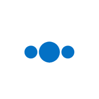 UWP Busy Indicator control showing liquid animation.