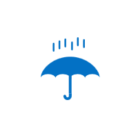 UWP Busy Indicator control showing umbrella animation.