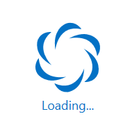 UWP Busy Indicator control showing header.